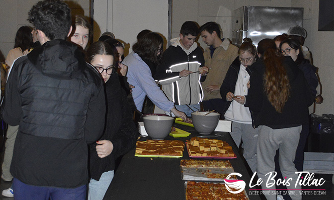 Repas de Noël des internes, moment convivial